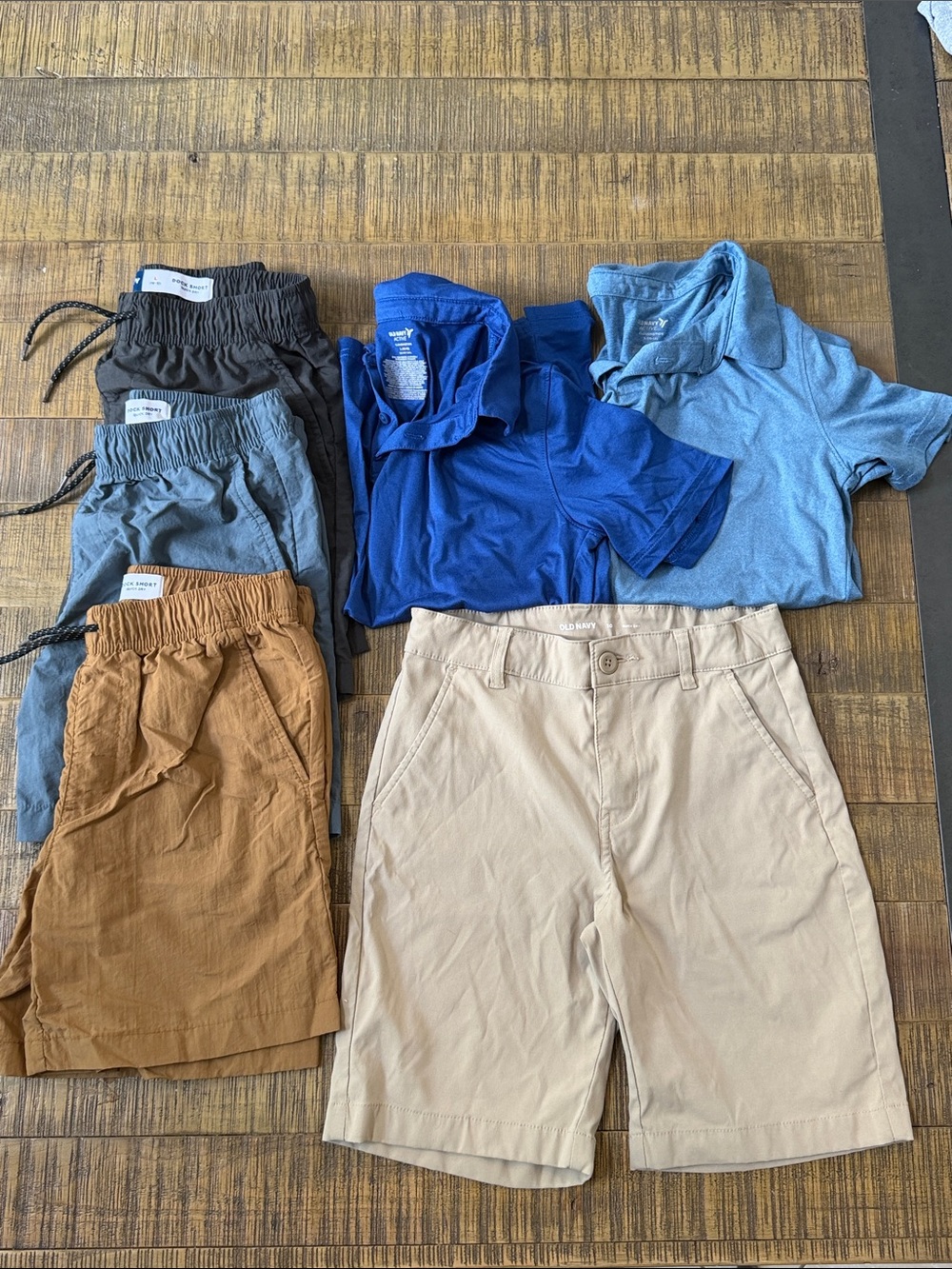 Old Navy Dry Fit Shorts & Polo Bundle, Boy’s size Large (10-12)